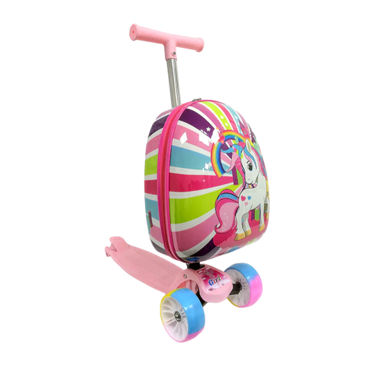 Kids Scooter Carry On - Designer Luggage